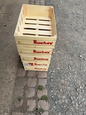 5x Wooden Storage boxes, Ideal