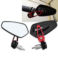 Red 7/8" Motorcycle Bar End