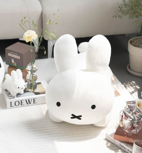 Miffy mochi cushion regular - miffy,