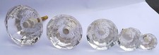 Clear Cut Facetted Glass
