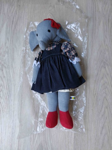 Stuffed elephant soft - stuffed, toy