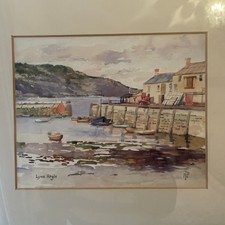 Framed Vintage Watercolour