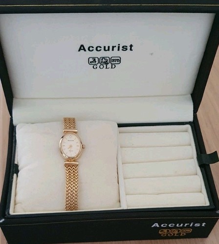 Accurist 9ct gold - gold, women's
