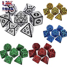D12 D20 7-Die Polyhedral