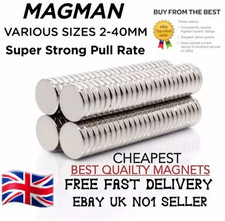 Small strong neodymium fasteners discs 2mm 3mm 4mm 5mm 6mm tiny rare earth craft