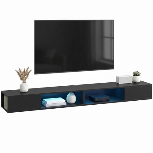 Homcom stand with rgb - tv,