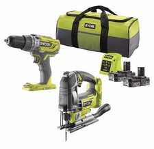 Ryobi Combi Drill & Jigsaw Set