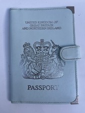 Blue Passport Cover
