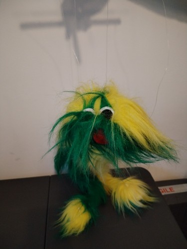 Vintage vizi marionette yellow - vizi,