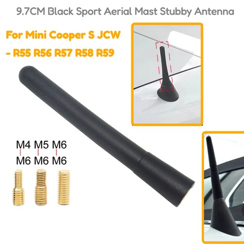 For mini black sport aerial - sport,