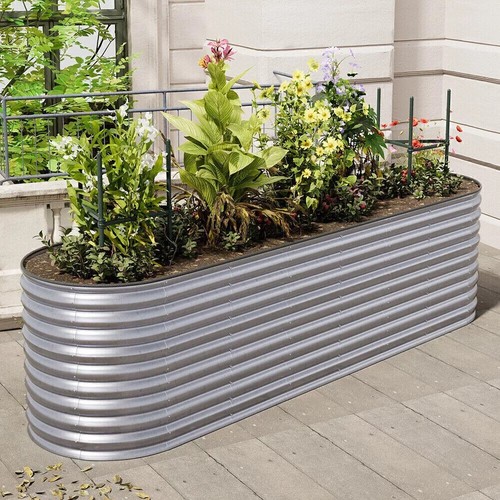 Galvanised raised garden - 1,