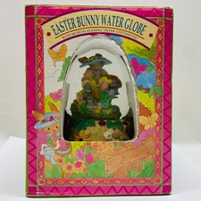 Vintage Easter Bunny Egg Shape
