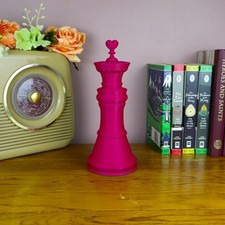 Heart Chess King Ornament –