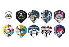 Original Stormtrooper Licensed Dart Flights Star Wars - Various Types - Standard