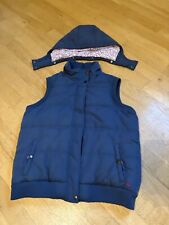 Country Rose Blue Padded Gilet