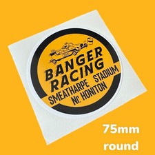 Banger Racing Smeatharpe Stadium Honiton Classic Vinyl Sticker Rally Race Car Uk