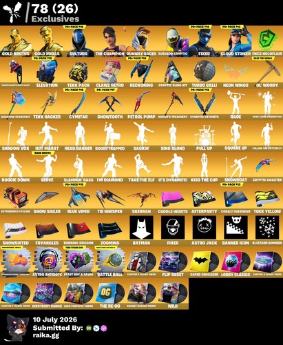 Sale stacked acc fa - 💰sale💰,
