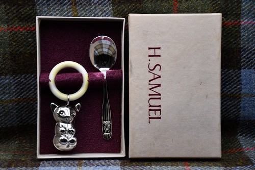 Vintage silver plated cat - silver,