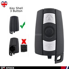 3 Button Key Fob Case Shell For BMW 1 3 5 6 Series X1 X5 X6 Z4 E90 E60 E81 E70