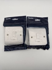 2x Newlec 13A Switched Fused