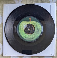 The Beatles 45 Apple 5476 HELP! / I'M DOWN single vinyl record