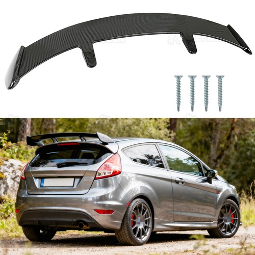 Carbon fiber style rear roof - fiber,