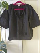 Womens Hush Black Summer Top