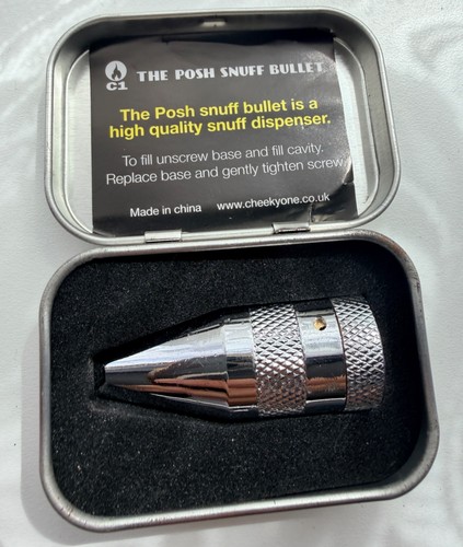 Metal pepper shaker bullet - , in