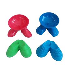 Mr + Mrs Potato Head Feet And Shoes  Replacement Spare Parts  Blue Red Green