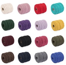 29 Colours BRAIDED 3mm Macrame