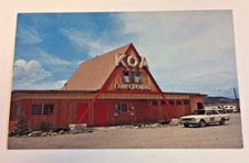 Vintage K.O.A. Raton Campground Colorado Automobile Camper Souvenir Postcard Fun