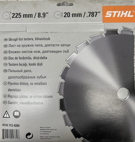 Stihl circular saw - saw, blade