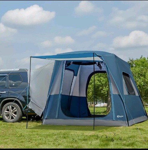 Man car tent suv - man,