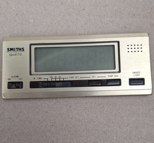 Smiths quartz digital alarm - smiths,