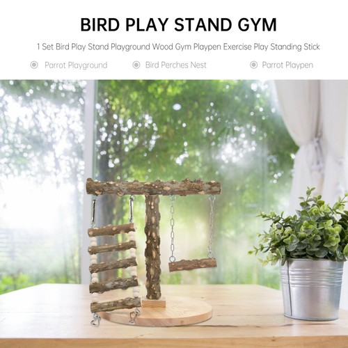 Wood stand for - for, birds
