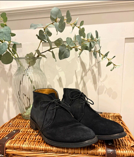 Russell bromley black suede - bromley,