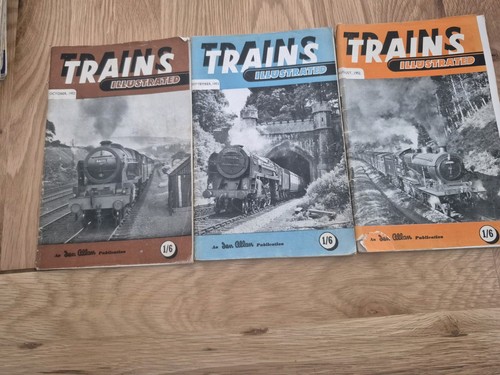 Trains illustrated magazine - illustrated,