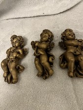 Vtg rare Chalkware Wall art