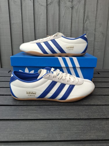 Adidas tokyo white royal blue - white,