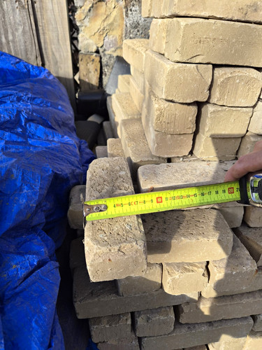 1400 clay bricks rectangular - 1400,