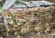 Victorian Hand Made House Bricks.