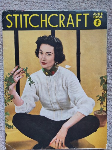 Two vintage knitting and - two,