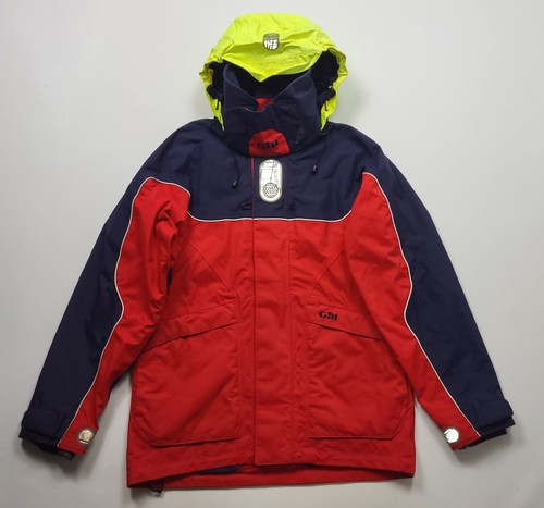 Gill sailing jacket mens red - sailing,