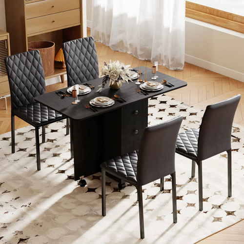 Dining table set drop - table,