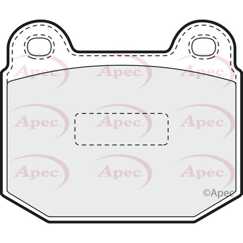 Brake pads set for lotus - brake,