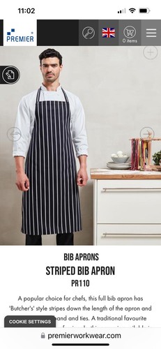 Professional chefs striped - professional,