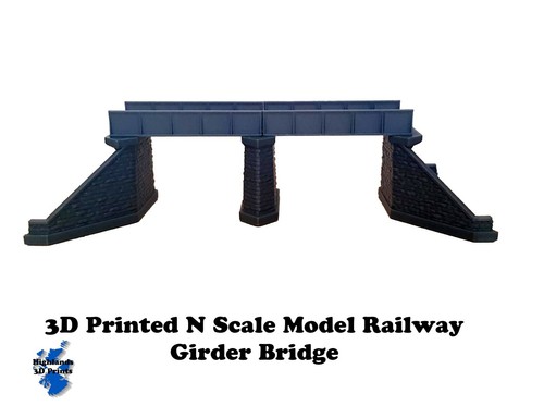 Gauge model railway bridge - n,