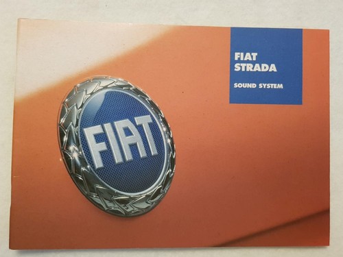 Fiat strada car owners - fiat,