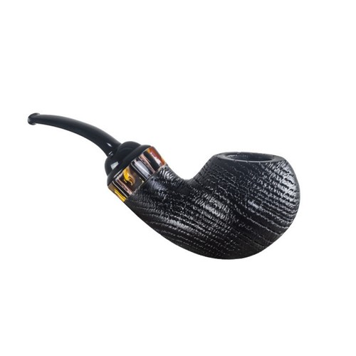Handmade black wood tobacco - black,