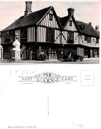 Vintage postcard old siege - postcard,